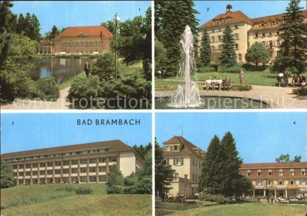 Bad Brambach Festhalle Julius Curie-Haus Vogtlandhau