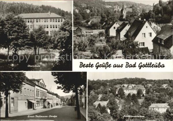 Bad Gottleuba-Berggiesshuebel Ernst Thälmann-Strasse Oberschule Klini
