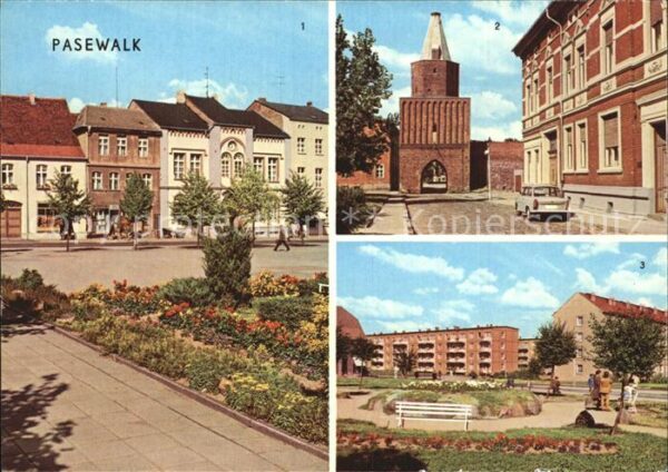 Pasewalk Mecklenburg Vorpommern Ernst-Thälmann-Platz Mühlentor Platz de