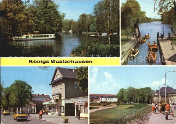Koenigs-Wusterhausen Neue Mühle Bahnhofstrasse Ernst Thälman