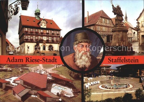 Staffelstein Adam Riese Brunnen