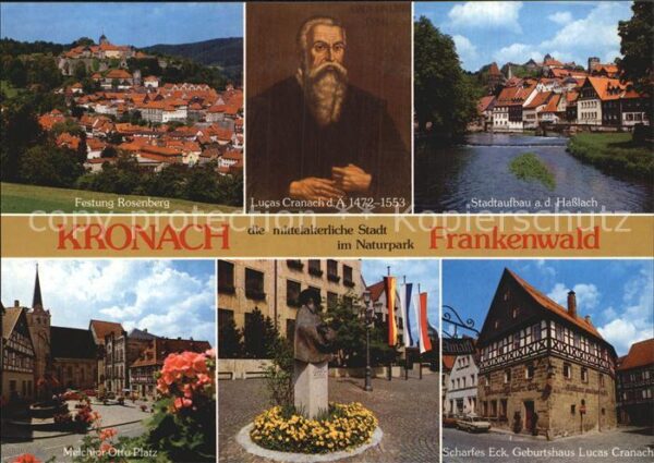 Kronach Oberfranken Festung Rosenberg Scharfes Eck Geburtsh