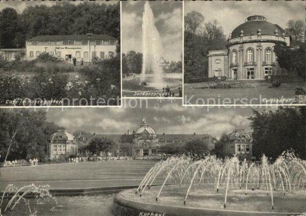 Bad Oeynhausen Kurtheater Cafe Rosengarten Kurhaus