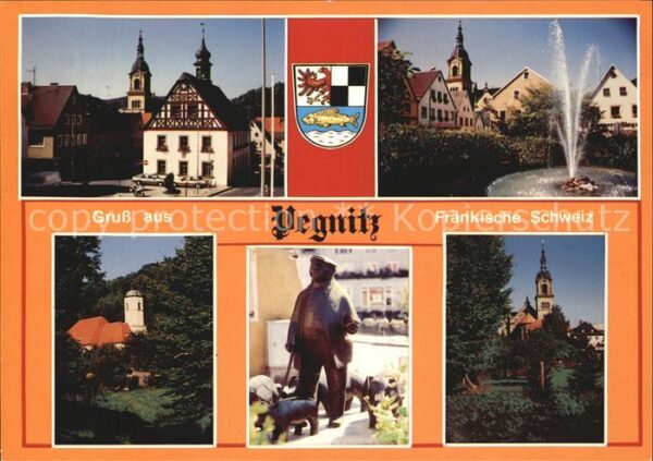 Pegnitz Denkmal Brunnen Kirche