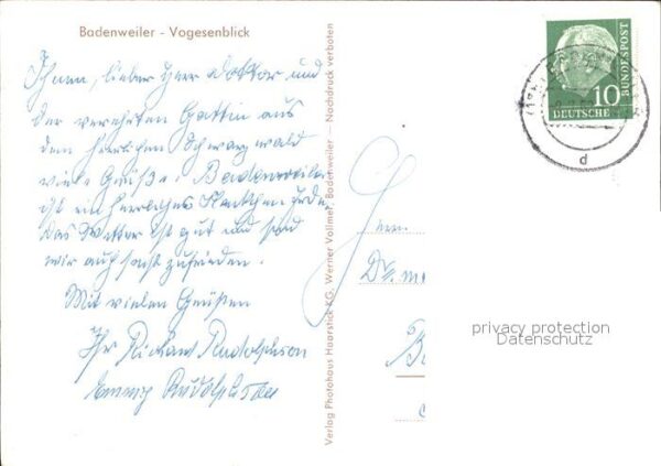 Badenweiler Vogesenblick – Bild 2