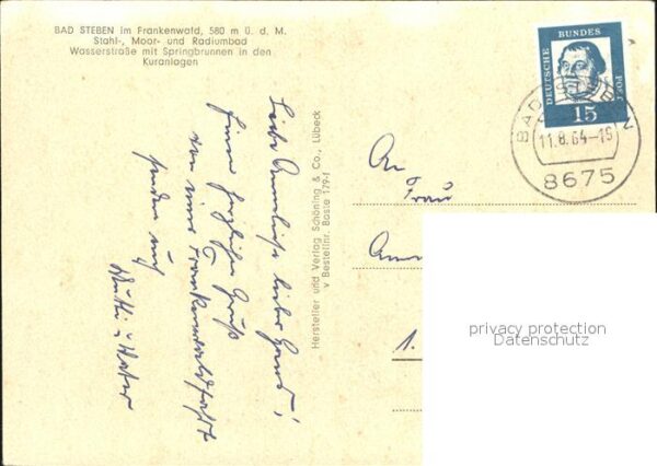 Bad Steben Kuranlagen – Bild 2
