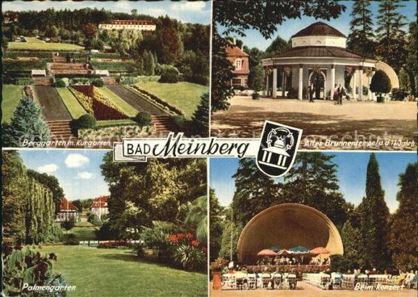 Bad Meinberg Berggarten Konzert Brunnentempel