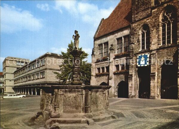 Hildesheim Rolandbrunnen Marktplatz