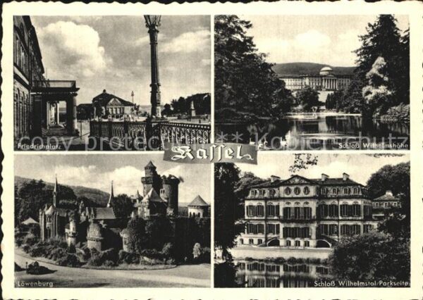 Kassel Schloss Wilhelmshöhe Friedrichplatz Löw
