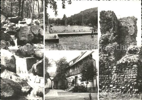 Stecklenberg Wurmbach Schwimmbad Burgruine Lauenburg