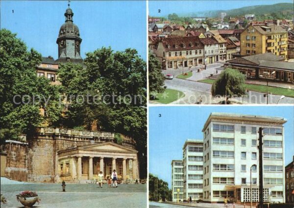 Sondershausen Thueringen Schloss Alte Wache August Bebel Strasse