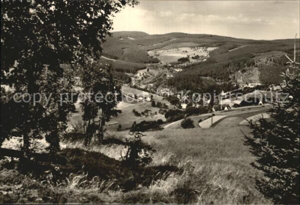 Breitenbrunn Erzgebirge Panorama