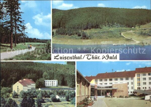 Luisenthal Kammwanderung Ohratalsperre FDGB-Erholu