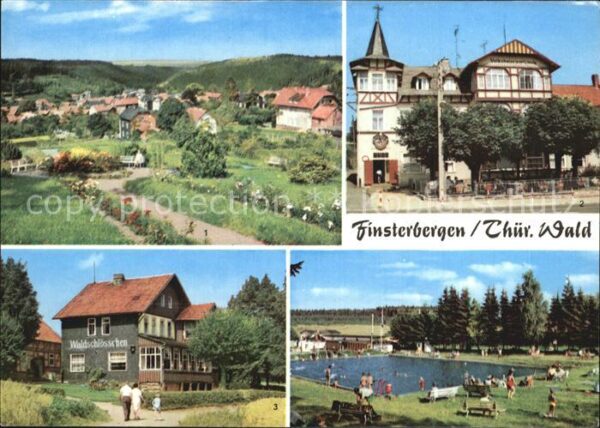 Finsterbergen Cafe Waldschlösschen Volkshaus zur Lind