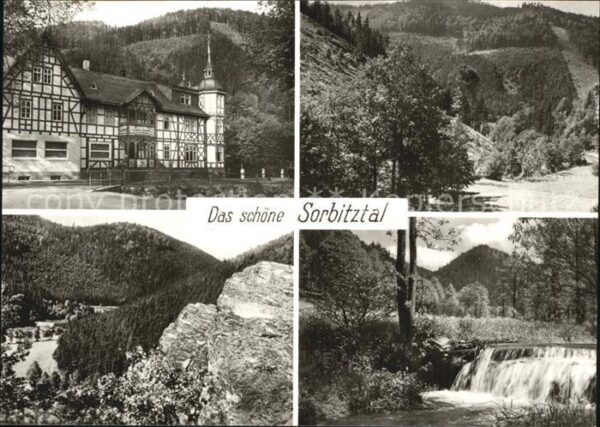 Sitzendorf Thueringen Teilansicht Sorbitztal