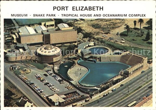Port Elizabeth Southafrica Fliegeraufnahme Ozeanium