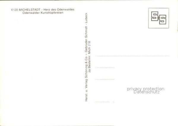 Michelstadt Odenwälder Kunsttöpfereien – Bild 2