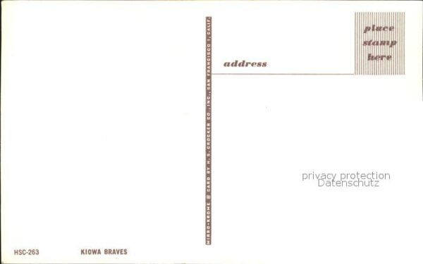 Indianer Native American Kiowa Braves – Bild 2