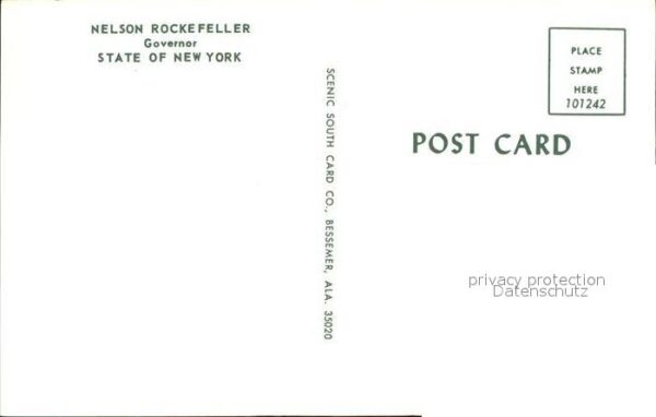 Politiker Nelson Rockefeller Governor State of Ne – Bild 2