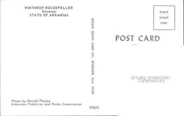 Politiker Winthrop Rockefeller Governor State of – Bild 2