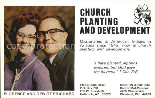 Missionen Florence and Dewitt Prichard Missionari