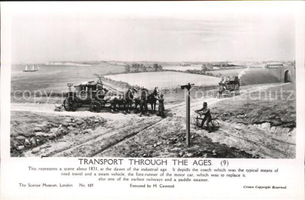 Pferdekutschen Transport through the Ages 1831