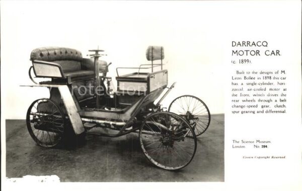 Autos Darracq Motor Car 1899