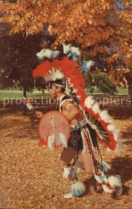 Indianer Native American Colorful Ceremonial Dance