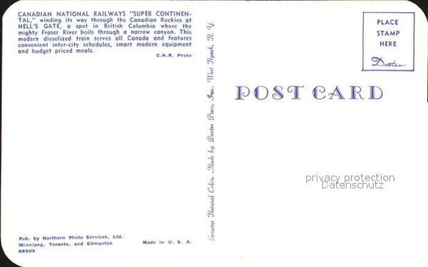 Eisenbahn Canadian National Railways Super Contin – Bild 2