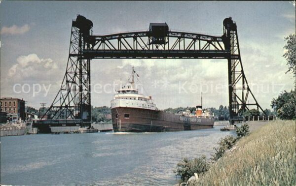 Bruecken Bridges Ponts Welland Boat Canal Main Street Bridge O