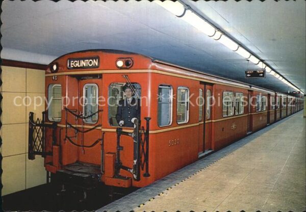 U-Bahn Subway Underground Metro Canada's First Ultra Modern Subway Toro