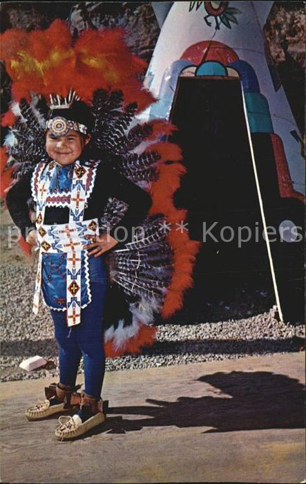Indianer Native American Little Cherokee Indian Girl North Carol