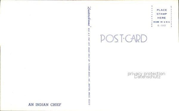 Indianer Native American Indian Chief – Bild 2