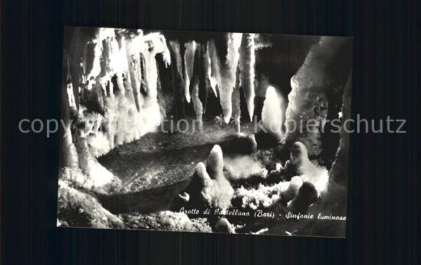 Hoehlen Caves Grottes Grotte di Castellana Sinfonie luminose