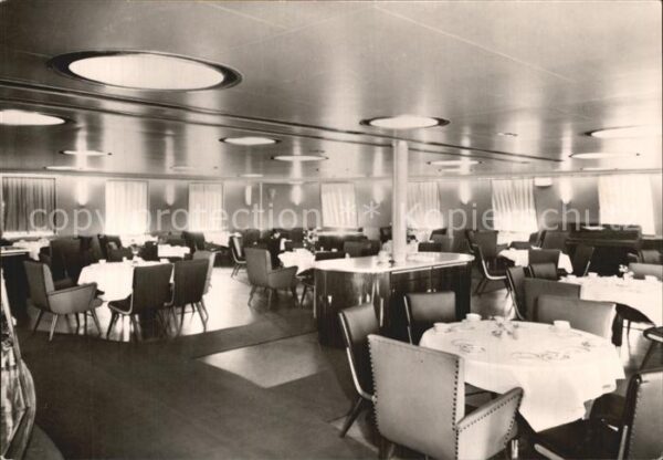 Faehre Ferry Bac Traghetto-- MS Sassnitz Mitropa-Cafe