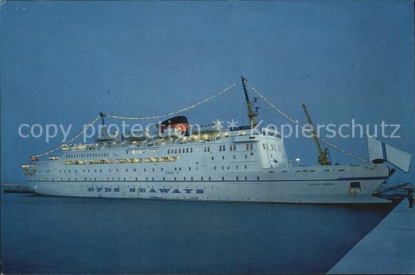 Schiffe Ships Navires M.S. Dana Sirena DFDS Seaways