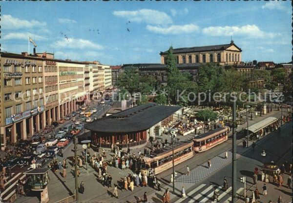 Strassenbahn Hannover Cafe am Kröpcke Opernhaus