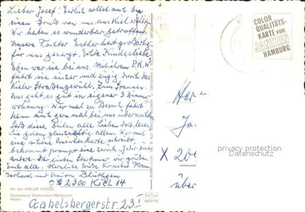 Segelboote Kieler Förde Heikendorf-Möltenort Hafen – Bild 2