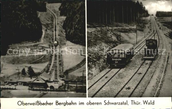 Bergbahn Oberweissbach Schwarzatal Thüringer Wal