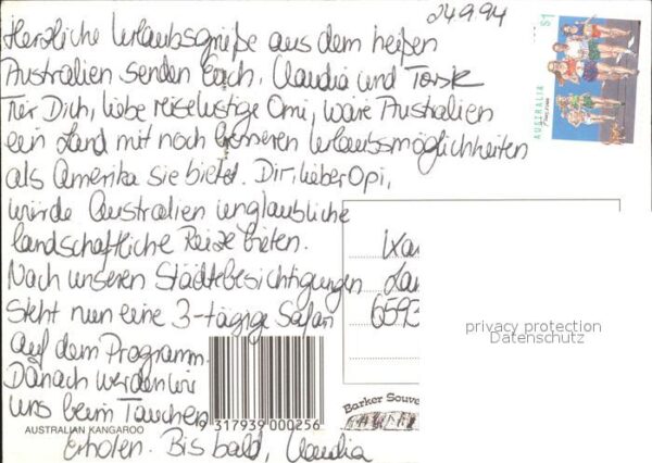 Tiere Känguru Australia – Bild 2