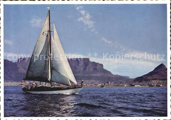 Segelboote Table Bay Cape Town South Africa