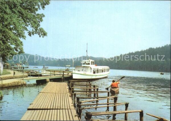 Motorschiffe Kriebstein Talsperre