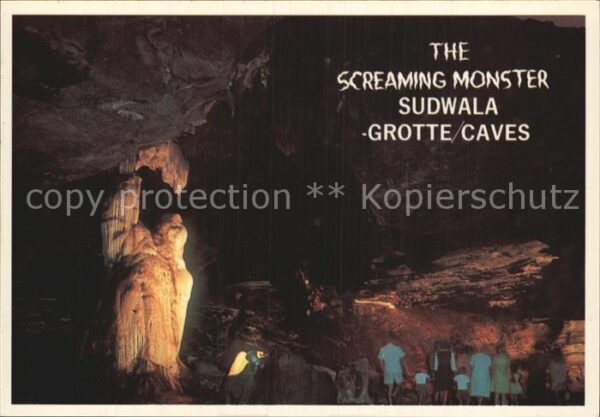 Hoehlen Caves Grottes Sudwala Caves The Screaming Monster