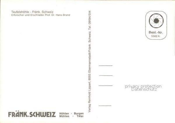 Hoehlen Caves Grottes Teufelshöhle Fränkische Schweiz – Bild 2