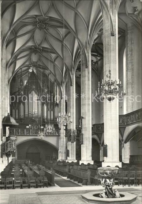 Kirchenorgel Stadtkirche St. Annen Annaberg-Buchholz