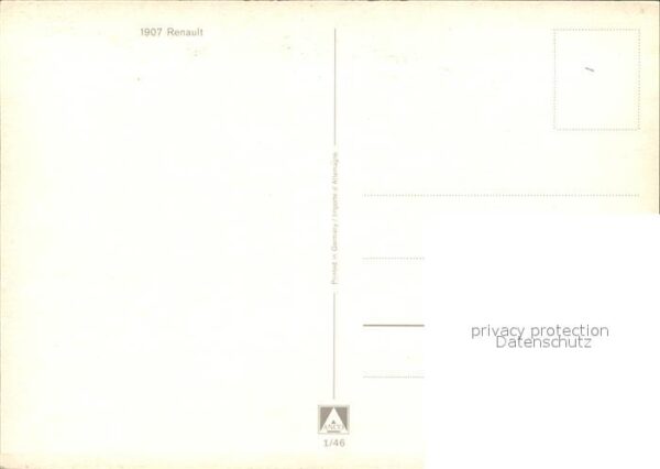 Autos 1907 Renault – Bild 2
