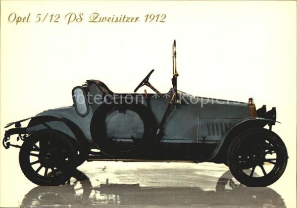 Autos Opel 5/12 PS Zweisitzer 1912