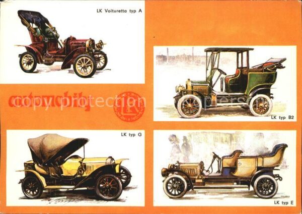 Autos Automobily Laurin a Klement LK Voituret