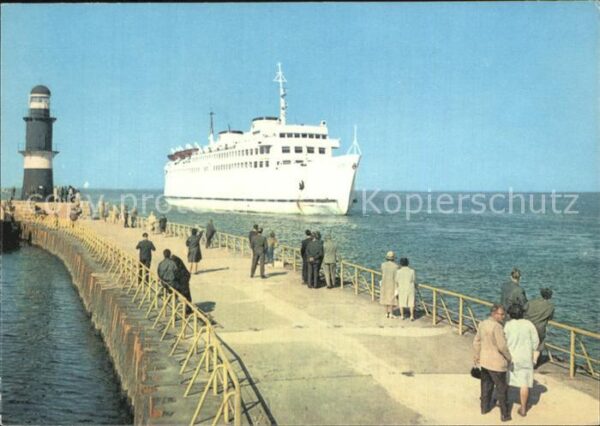 Faehre Ferry Bac Traghetto-- MS Warnemünde Rostock