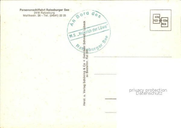 Motorschiffe Heinrich der Löwe Ratzeburger See – Bild 2